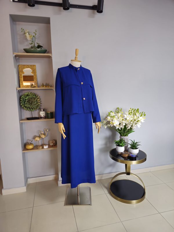 Yelekli Elbise Takım