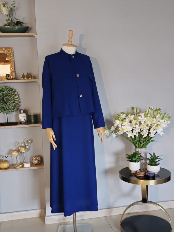 Yelekli Elbise Takım - Görsel 2