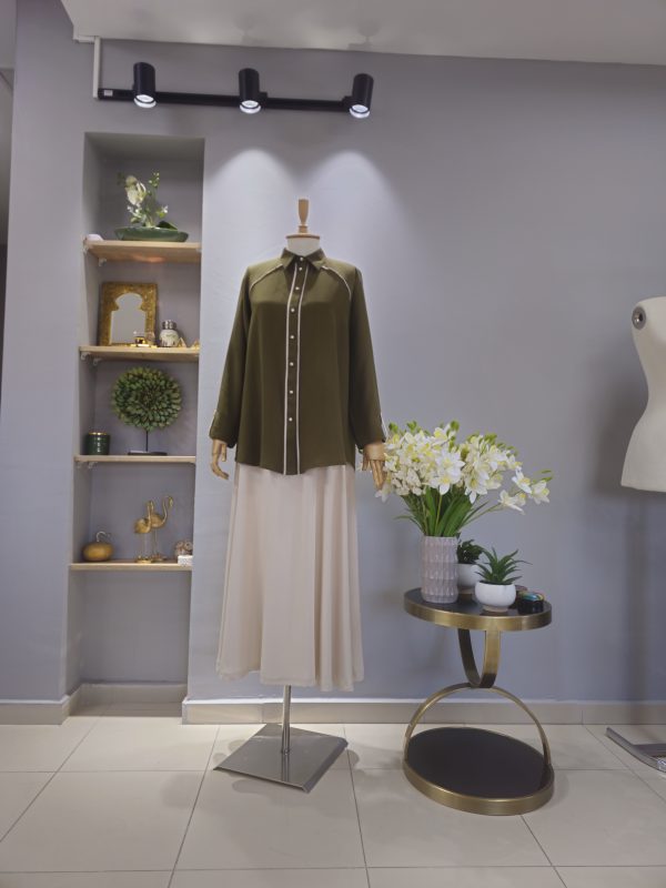 Biye Detaylı Etekli Takım - Görsel 4