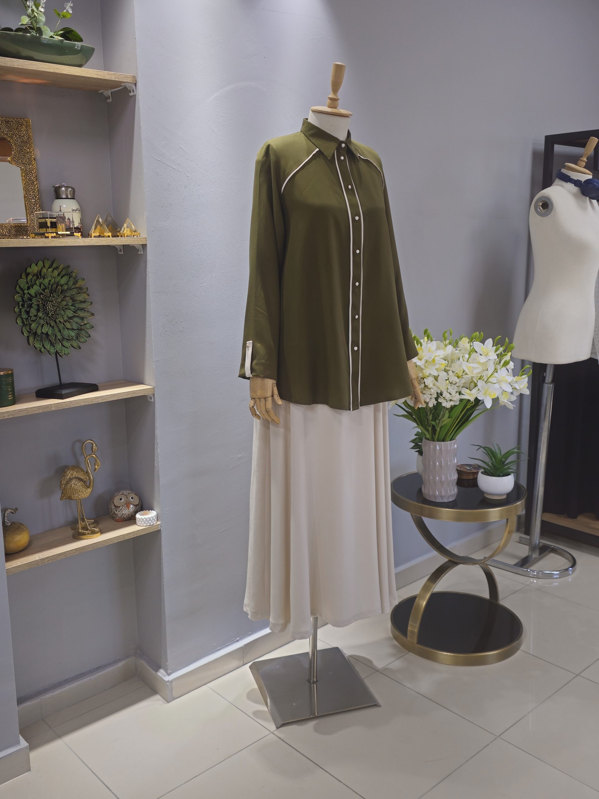 Biye Detaylı Etekli Takım - Görsel 3